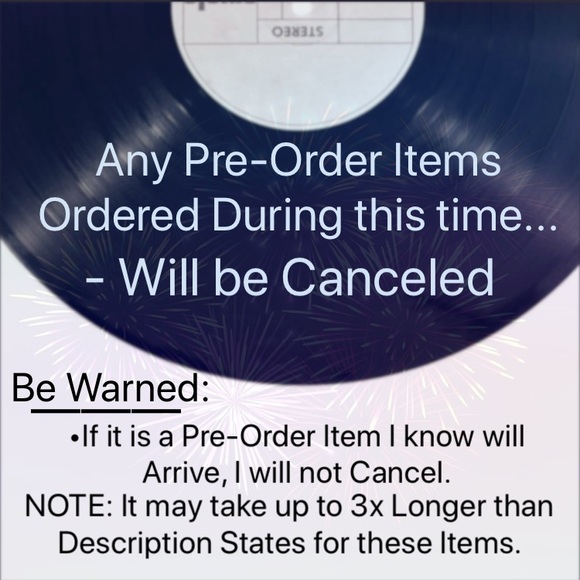 Pre-Order Items Unavailable Until Further Notice - Picture 2 of 3